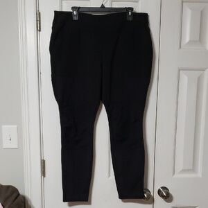 Women's Black Carhartt Workforce Utility Leggings XL (16-18) Short